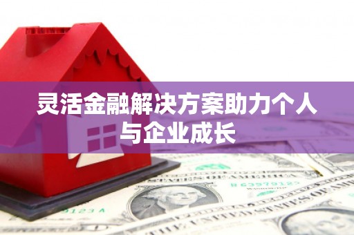 横县灵活金融解决方案助力个人与企业成长