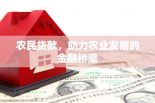 蔡甸农民贷款，助力农业发展的金融桥梁