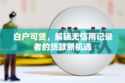 平陆白户可贷，解锁无信用记录者的贷款新机遇