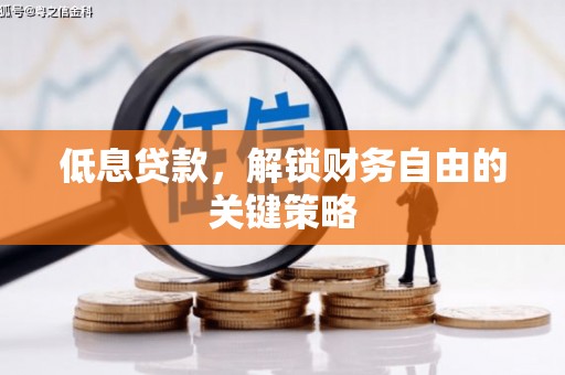 汤原低息贷款，解锁财务自由的关键策略