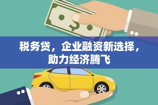 仁怀税务贷，企业融资新选择，助力经济腾飞