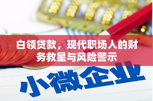 庐阳白领贷款，现代职场人的财务救星与风险警示