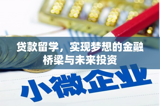 宾阳贷款留学，实现梦想的金融桥梁与未来投资