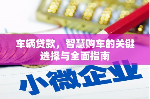 湖南车辆贷款，智慧购车的关键选择与全面指南