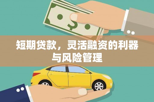 竹崎短期贷款，灵活融资的利器与风险管理
