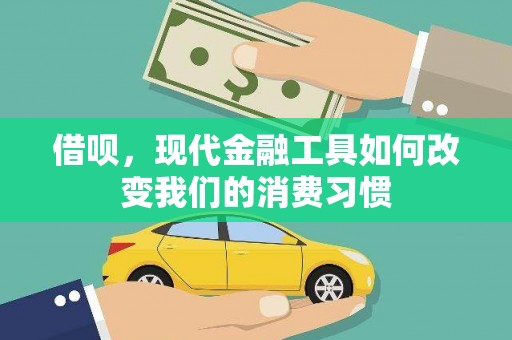 陇南借呗，现代金融工具如何改变我们的消费习惯