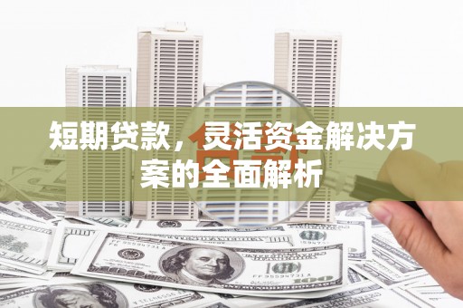 平和短期贷款，灵活资金解决方案的全面解析