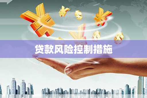 金坛贷款风险控制措施