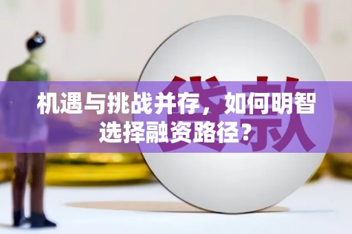 安福机遇与挑战并存，如何明智选择融资路径？